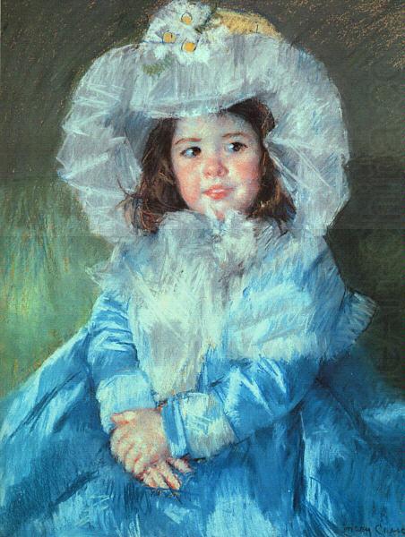 Margot in Blue, Mary Cassatt